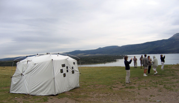 Picture showing Camera Obscura at Waterton Lakes National Parks, Alberta